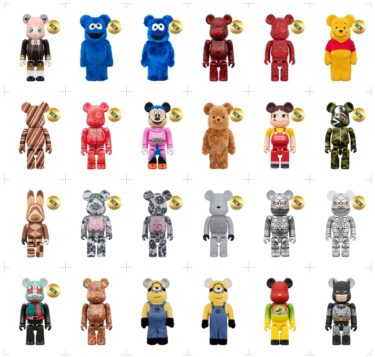 スパイファミリー、ミッキーマウス、A BATHING APE など、受注生産/限定販売ベアブリック 2024年5月度 (BE@RBRICK)