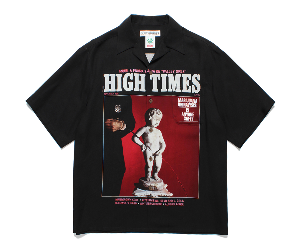 舐達麻 + アメリカのマリファナ雑誌「HIGH TIMES」× WACKO MARIA 2024年 コラボ第2弾が4/20 発売 (ハイ・タイムズ ワコマリア)