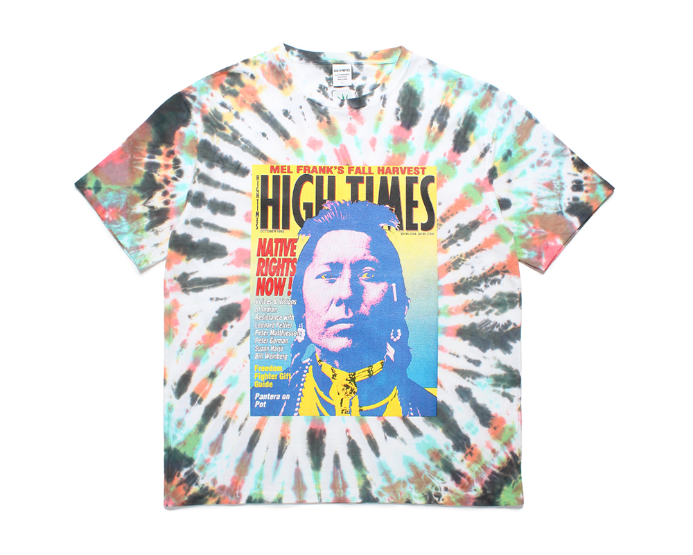 舐達麻 + アメリカのマリファナ雑誌「HIGH TIMES」× WACKO MARIA 2024年 コラボ第2弾が4/20 発売 (ハイ・タイムズ ワコマリア)