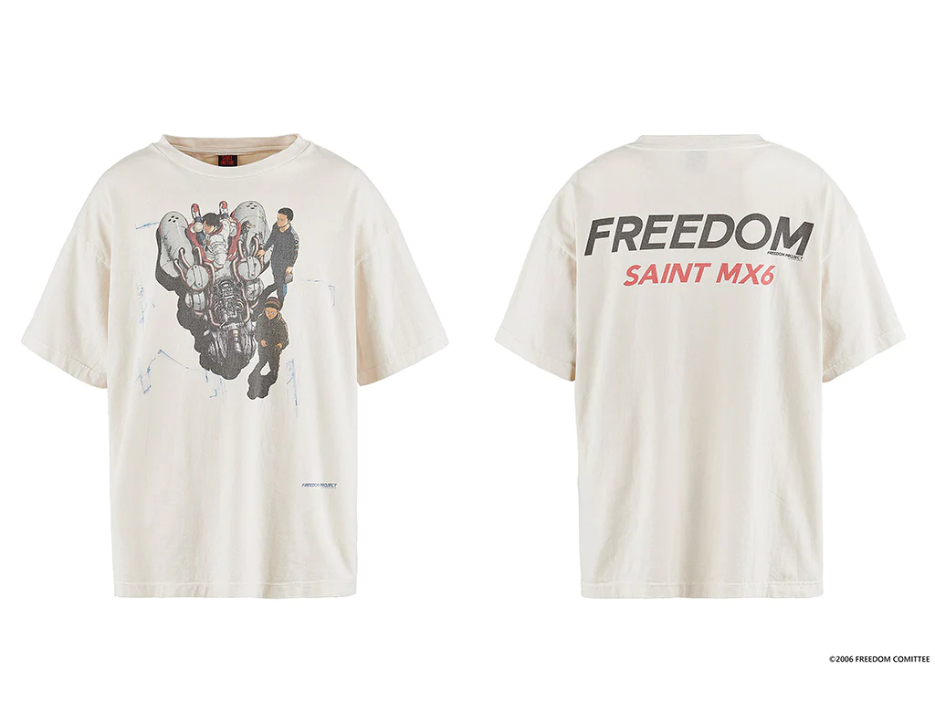 SAINT Mxxxxxx 2024 S/S 6thとして”New Era & BORNXRAISED & アニメ作品”FREEDOM & BerBerJin”などとのコラボが4/6 発売 (セントマイケル 2024年 春夏)