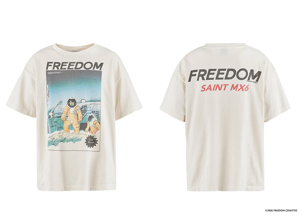 SAINT Mxxxxxx 2024 S/S 6thとして”New Era & BORNXRAISED & アニメ作品”FREEDOM & BerBerJin”などとのコラボが4/6 発売 (セントマイケル 2024年 春夏)