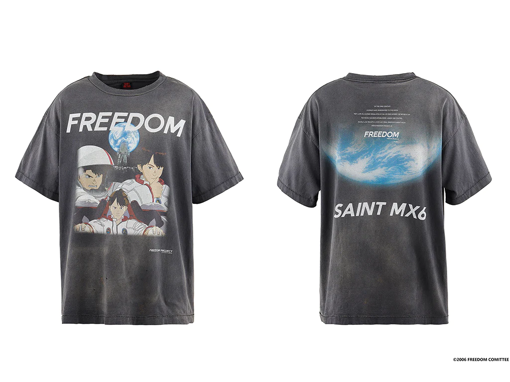 SAINT Mxxxxxx 2024 S/S 6thとして”New Era & BORNXRAISED & アニメ作品”FREEDOM & BerBerJin”などとのコラボが4/6 発売 (セントマイケル 2024年 春夏)