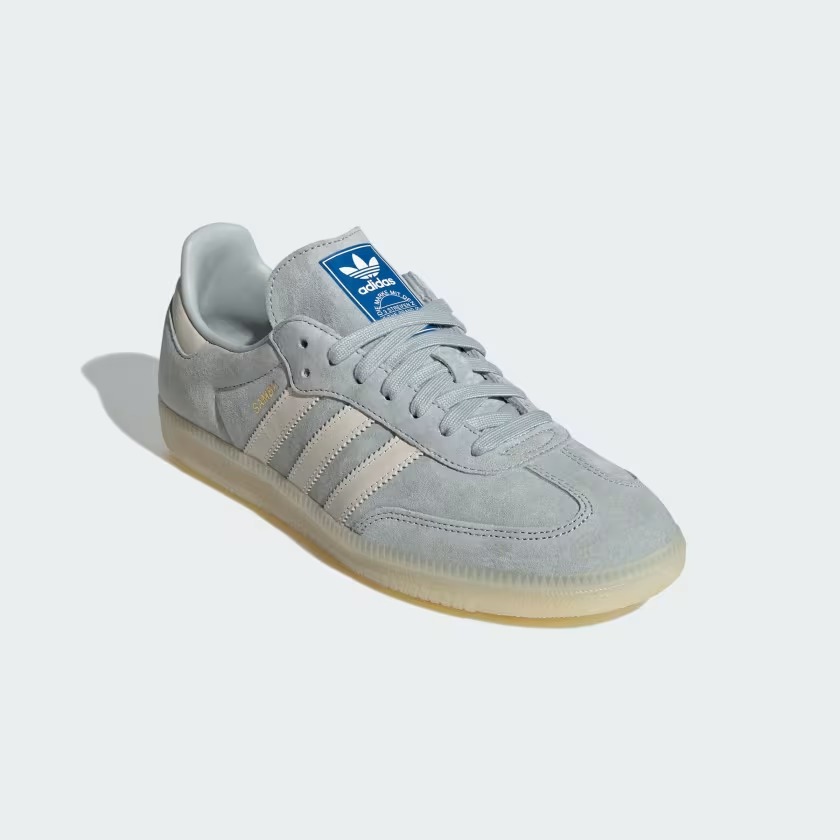 【2024年 5/4 発売】adidas Originals SAMBA OG “Wonder Silver/Chalk White” (アディダス オリジナルス サンバ OG “ワンダーシルバー/チョークホワイト”) [IG6177]