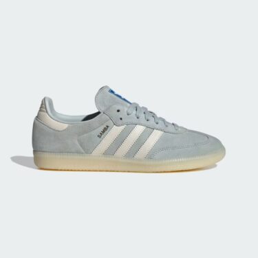 【2024年 5/4 発売】adidas Originals SAMBA OG “Wonder Silver/Chalk White” (アディダス オリジナルス サンバ OG “ワンダーシルバー/チョークホワイト”) [IG6177]