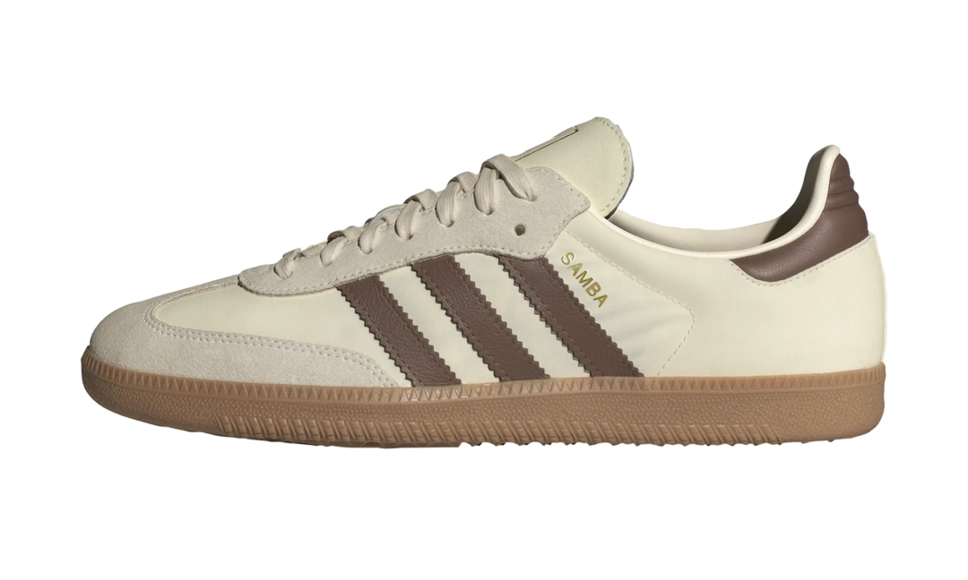 【2024年 4/19 発売】adidas Originals SAMBA OG “Core White/Preloved Brown” (アディダス オリジナルス サンバ OG “コアホワイト/プリラブドブラウン”) [ID1447]