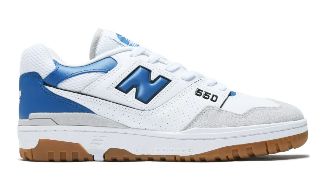 【2024年 4/5 発売】New Balance BB550 ESA “White/Blue Agate” (ニューバランス) [BB550ESA]