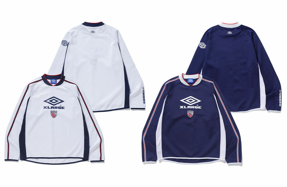 XLARGE × UMBRO 2024 S/S 最新コラボが2024年 4/27 発売 ​(エクストララージ アンブロ)