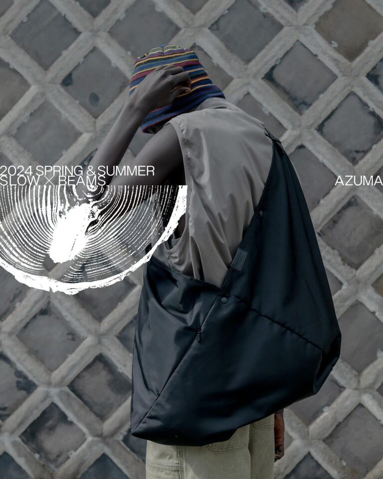 Made in JAPANブランド SLOW × BEAMS 別注バッグ3型が2024年 4/20 & 6