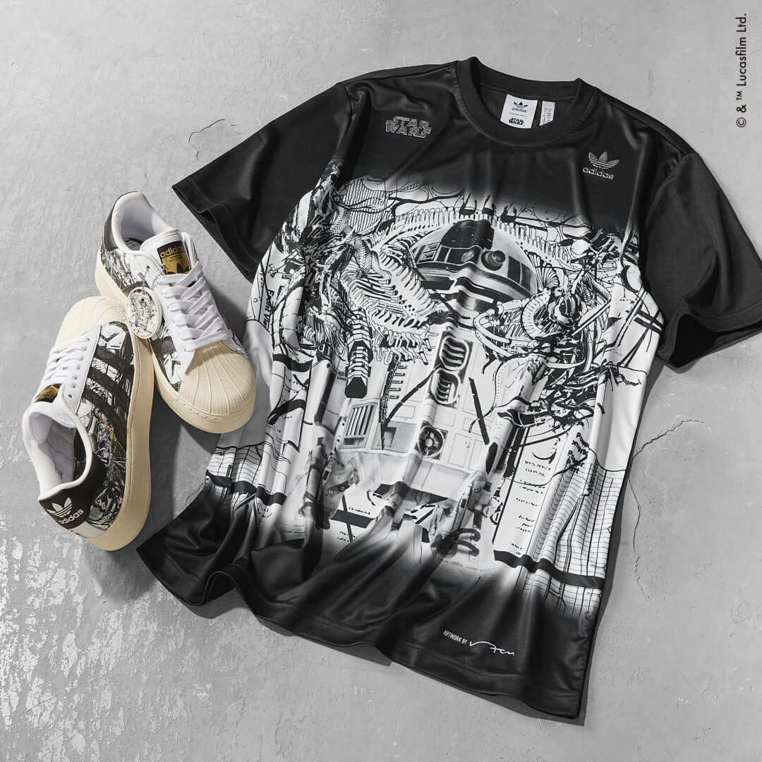 限定コラボ！アディダスオリジナルス×スターウォーズパーカーL