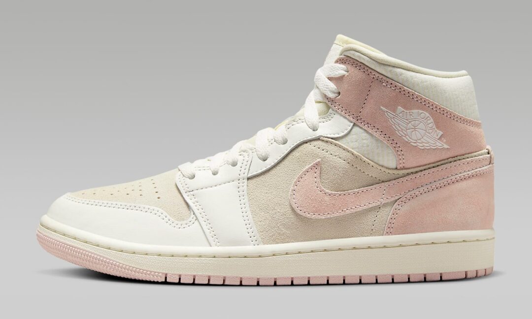 【2024年 5/15 発売】ナイキ W エア ジョーダン 1 ミッド SE “ココナッツミルク/レジェンドピンク” (NIKE WMNS AIR JORDAN 1 MID SE “Coconut Milk/Legend Pink”) [FQ1926-161]