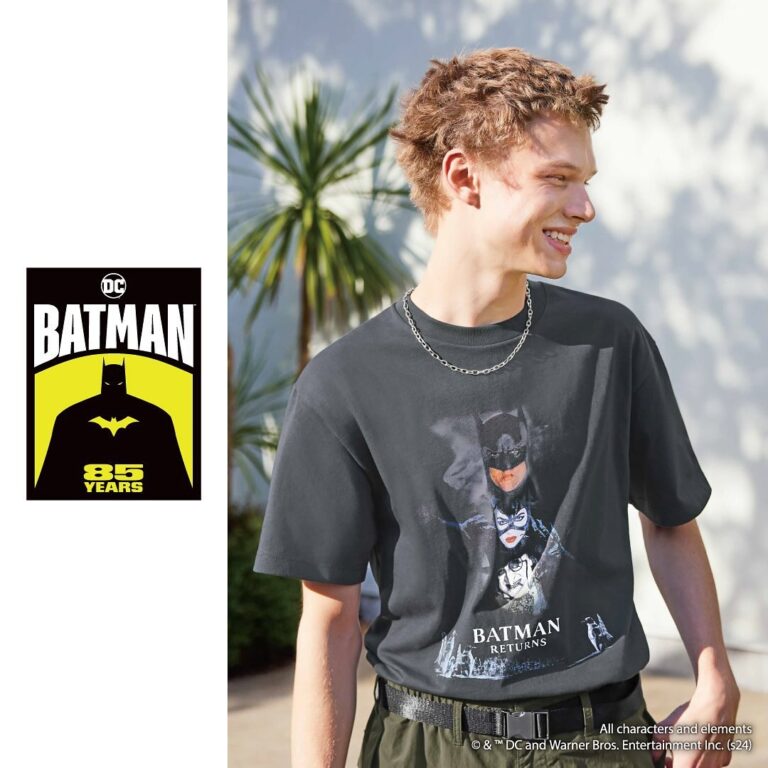 GU × BATMAN コラボレーションが2024年 5/24 発売 (ジーユー 