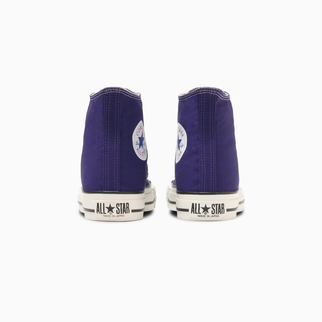 【2024年 5/10 発売】MADE IN JAPAN CONVERSE CANVAS ALL STAR J OX/HI “Purple” (コンバース キャンバス オールスター “パープル” メイドインジャパン)