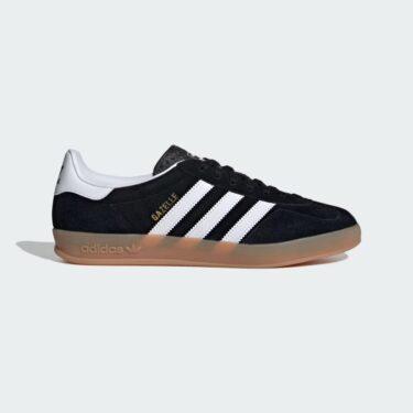 【2024年 5/31 発売】adidas Originals GAZELLE INDOOR “Core Black/Cloud White/Gum” (アディダス オリジナルス ガゼル インドア “ブラック/ホワイト/ガム”) [JI2060]