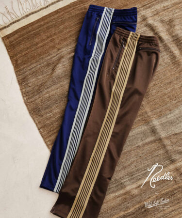 NEEDLES for ADAM ET ROPÉ WILD LIFE TAILOR 第2弾 “Narrow Track Pant – Poly Smooth”が2024年 7月上旬 発売 (ニードルズ アダム エ ロペ ワイルド ライフ テーラー)