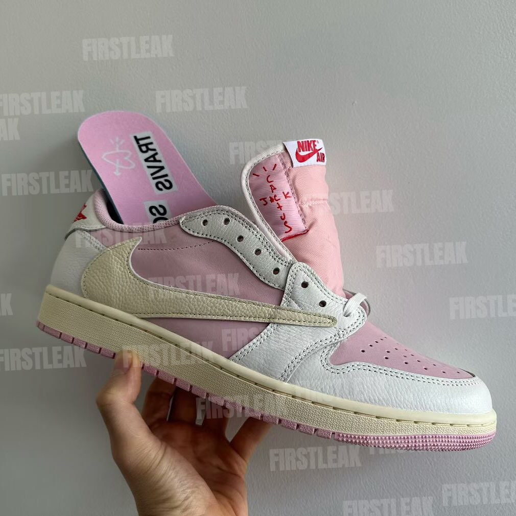【2026年 夏 発売予定】Travis Scott × NIKE AIR JORDAN 1 RETRO LOW OG SP “Sail/Shy Pink” (トラヴィス・スコット ナイキ エア ジョーダン 1 ロー “セイル/スカイピンク”) [IQ7604-100/IQ7604-101]