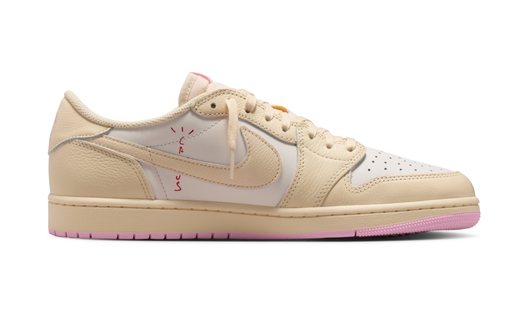 【2026年 5/29 発売】Travis Scott × NIKE AIR JORDAN 1 RETRO LOW OG SP “Sail/Shy Pink” (トラヴィス・スコット ナイキ エア ジョーダン 1 ロー “セイル/スカイピンク”) [IQ7604-100/IQ7604-101]