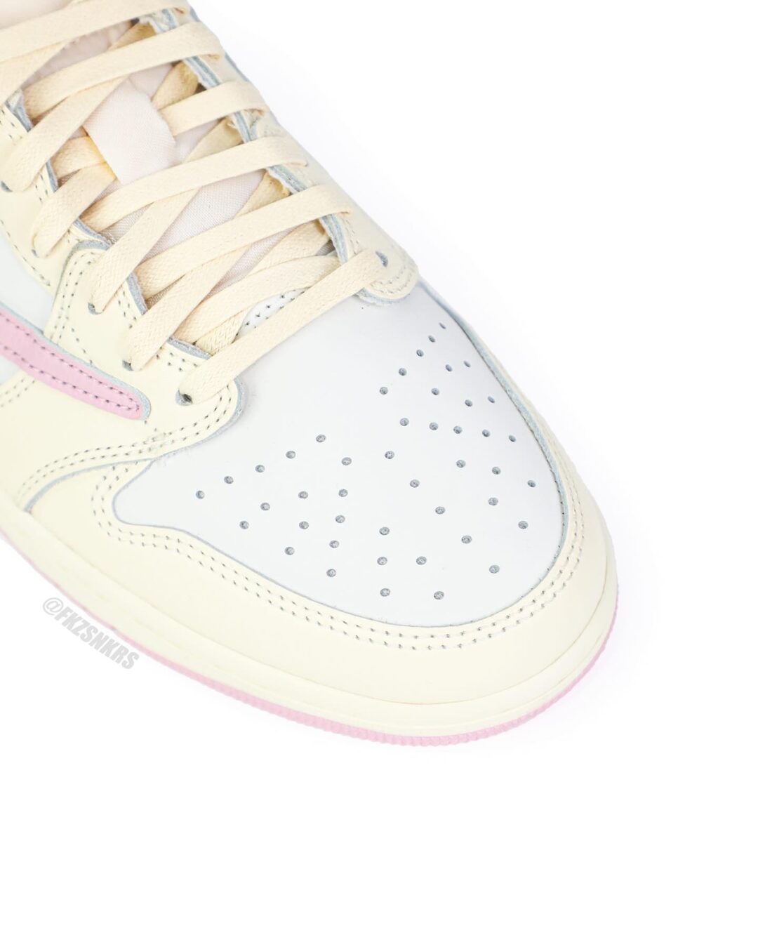 【2026年 5/22 発売予定】Travis Scott × NIKE AIR JORDAN 1 RETRO LOW OG SP “Sail/Shy Pink” (トラヴィス・スコット ナイキ エア ジョーダン 1 ロー “セイル/スカイピンク”) [IQ7604-100/IQ7604-101]