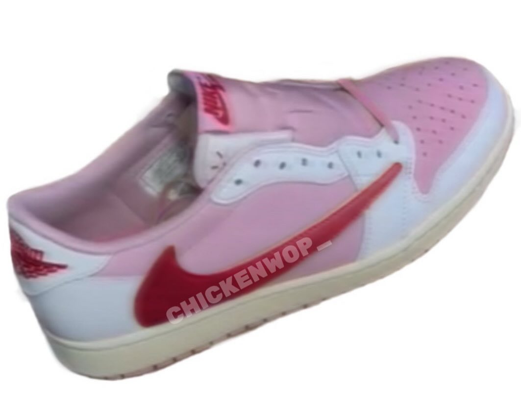 【2026年 夏 発売予定】Travis Scott × NIKE AIR JORDAN 1 RETRO LOW OG SP “Sail/Shy Pink” (トラヴィス・スコット ナイキ エア ジョーダン 1 ロー “セイル/スカイピンク”) [IQ7604-100/IQ7604-101]