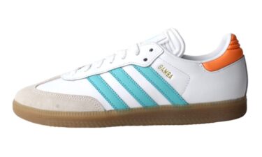 【海外発売】インテル・マイアミ × アディダス オリジナルス サンバ “ホワイト/イージーミント” (Inter Miami CF adidas Originals SAMBA “White/Easy Mint”) [IH8160]