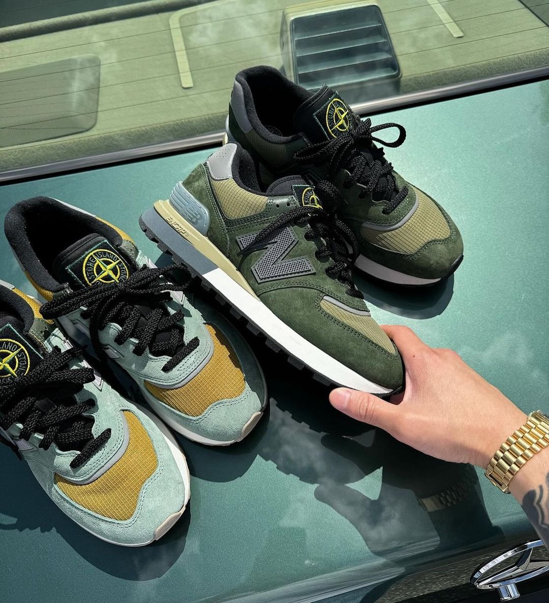 【国内 2024年 6/14 発売予定】Stone Island x New Balance U574 Legacy LGIL/U574LGTN 2024 SS (ストーンアイランド ニューバランス)