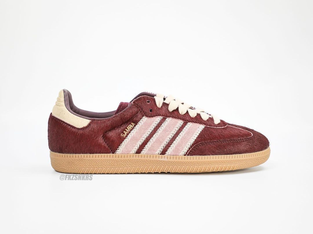 【2024年 発売予定】adidas Originals SAMBA “Maroon/Pink” (アディダス オリジナルス サンバ “マルーン/ピンク”)