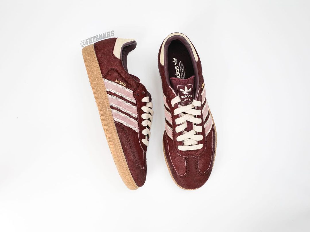 【2024年 発売予定】adidas Originals SAMBA “Maroon/Pink” (アディダス オリジナルス サンバ “マルーン/ピンク”)