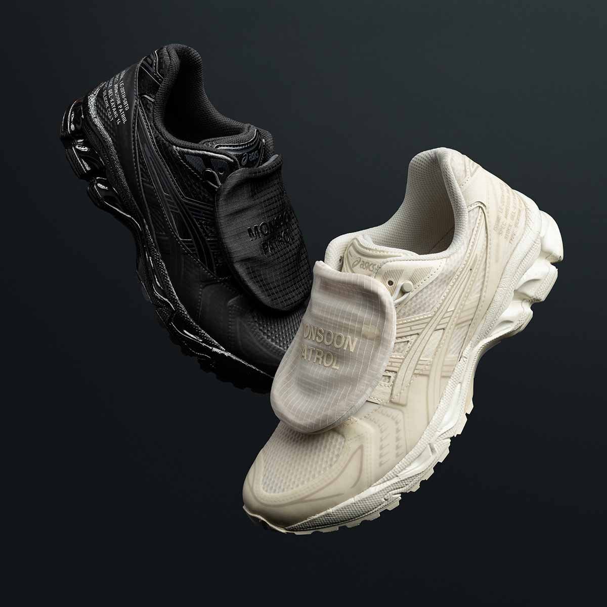 【2024年 6/16 発売】ASICS GEL-KAYANO 14 × SBTG x Limited Etd "Monsoon Patrol Pack" (サボタージュ リミテッド アシックス ゲルカヤノ "モンスーンパトロールパック") [[1201A975.001/1201A975.100]]