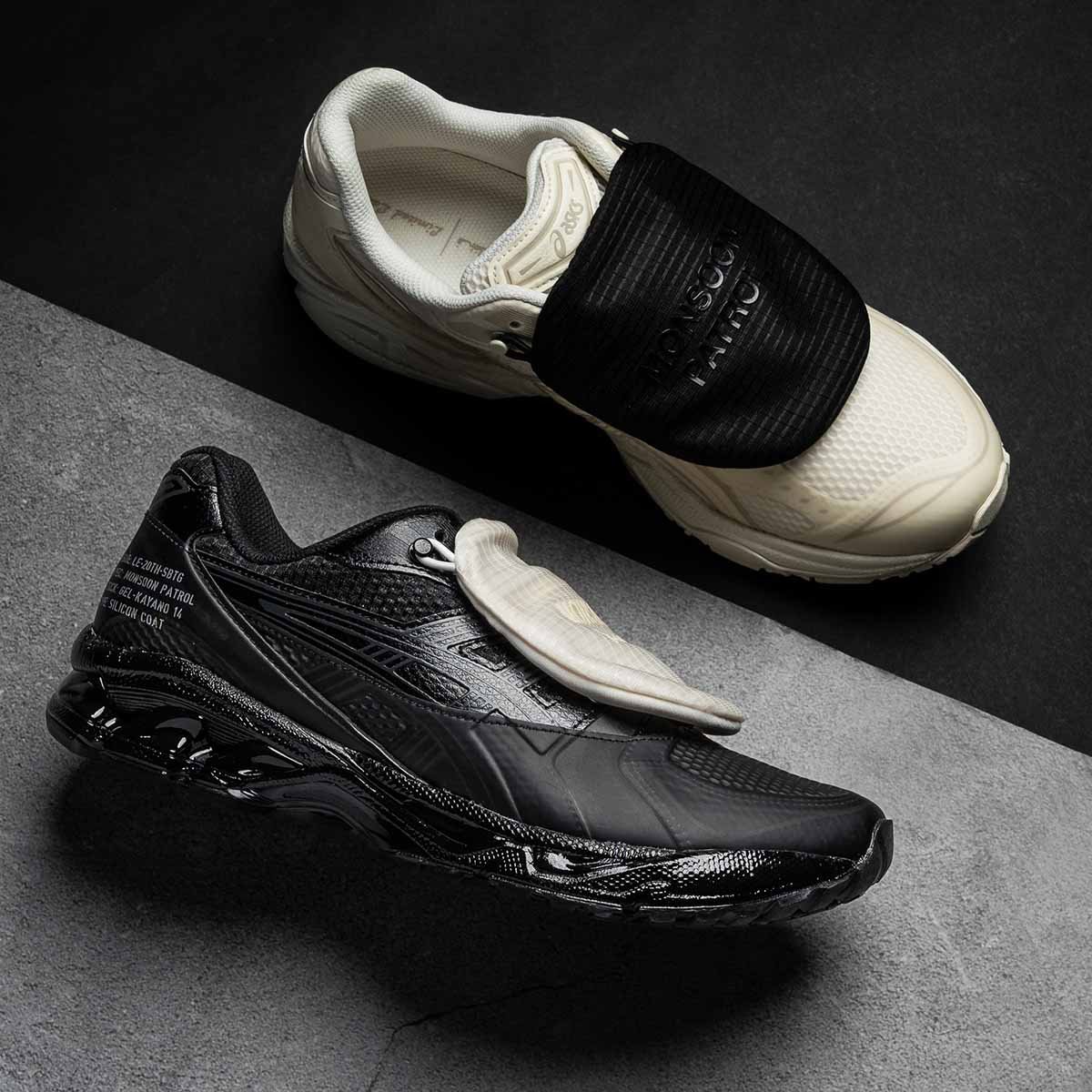 【2024年 6/16 発売】ASICS GEL-KAYANO 14 × SBTG x Limited Etd “Monsoon Patrol Pack” (サボタージュ リミテッド アシックス ゲルカヤノ “モンスーンパトロールパック”) [[1201A975.001/1201A975.100]]