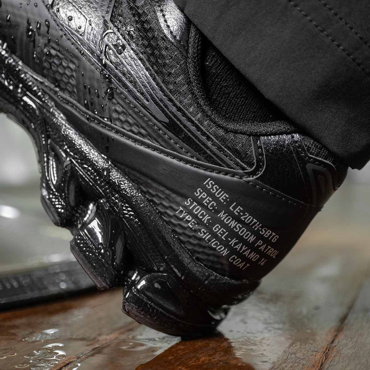 【2024年 6/16 発売】ASICS GEL-KAYANO 14 × SBTG x Limited Etd “Monsoon Patrol Pack” (サボタージュ リミテッド アシックス ゲルカヤノ “モンスーンパトロールパック”) [[1201A975.001/1201A975.100]]