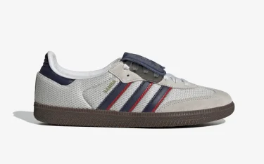 【2024年 夏 発売予定】アディダス オリジナルス サンバ ロングタン “グレー/ネイビー” (adidas Originals SAMBA Long Tongues “Grey/Navy")