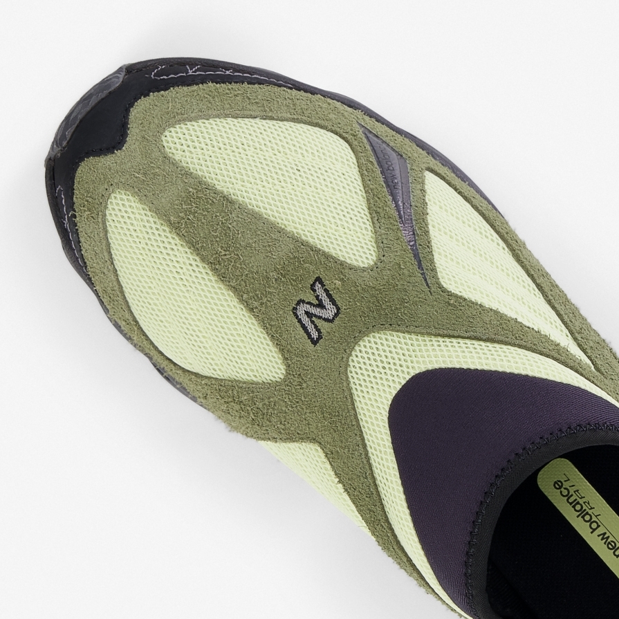 【2024年 5/15 発売】New Balance ML610S SLIP-ON SDA/SSA “Rain Cloud/Lime Light” (ニューバランス) [ML610SDA/ML610SSA]