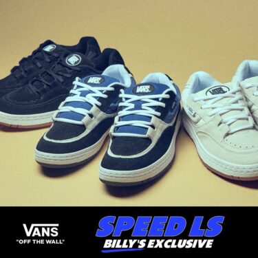 【2024年 5/4 発売】VANS SPEED LS BILLY'S EXCLUSIVE 第2弾 (ビリーズ バンズ スピード)