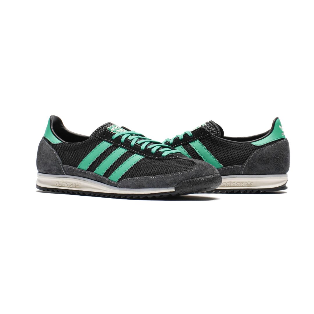 【2024年 6/1 発売】adidas Originals WMNS SL72 OG “Core Black/Semi Court Green” (アディダス オリジナルス “ブラック/セミコートグリーン”) [JI1875]