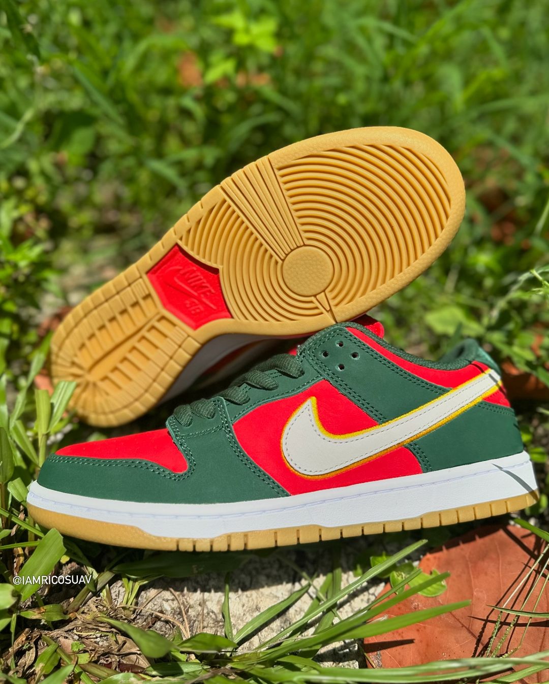 【2024年 11/27 発売】NIKE SB DUNK LOW PREMIUM “Seattle Supersonics” (ナイキ SB ダンク ロー プレミアム “シアトルスーパーソニックス”) [FZ1287-300]