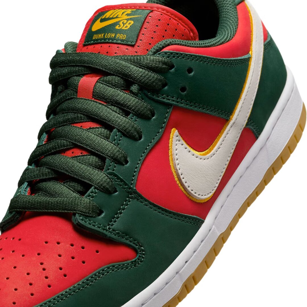 【2024年 11/27 発売】NIKE SB DUNK LOW PREMIUM “Seattle Supersonics” (ナイキ SB ダンク ロー プレミアム “シアトルスーパーソニックス”) [FZ1287-300]