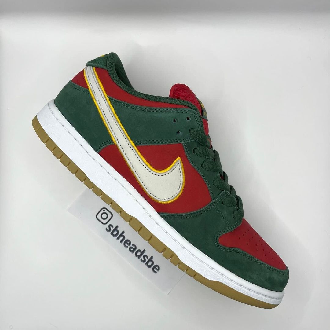 【2024年 11/27 発売】NIKE SB DUNK LOW PREMIUM “Seattle Supersonics” (ナイキ SB ダンク ロー プレミアム “シアトルスーパーソニックス”) [FZ1287-300]