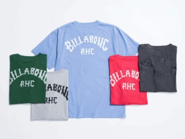 BILLABONG for RHC Ron Herman Washed Collectionが2024年 5/11 発売 (ビラボン ロンハーマン)