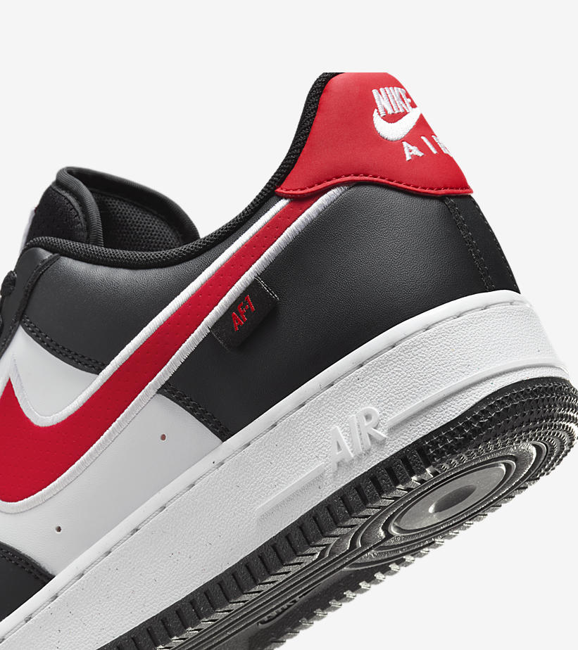 【2024年 発売予定】NIKE AIR FORCE 1 LOW “Black/University Red/White” (ナイキ エア フォース 1 ロー “ブラック/ユニバーシティレッド/ホワイト”) [HM0721-002]