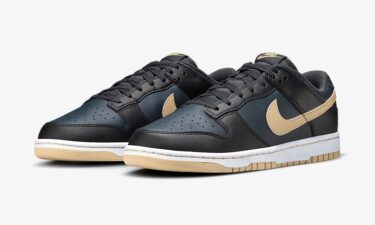 【2024年 発売予定】ナイキ ダンク ロー “ブラック/ミッドナイトネイビー/タン″ (NIKE DUNK LOW “Black/Midnight Navy/Tan”) [DV0831-005]