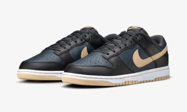 【2024年 発売予定】ナイキ ダンク ロー "ブラック/ミッドナイトネイビー/タン″ (NIKE DUNK LOW “Black/Midnight Navy/Tan") [DV0831-005]