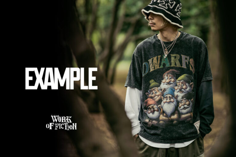 EXAMPLEが独⾃で創り出した“フィクションストーリー”をテーマにした