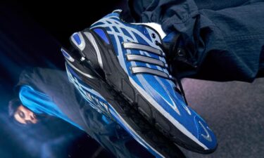 【2024年 5/25 発売】atmos × adidas Originals ADISTAR CUSHION "Black/Silver/Blue" (アトモス アディダス オリジナルス アディスター クッション "ブラック/シルバー/ブルー") [IH2656]