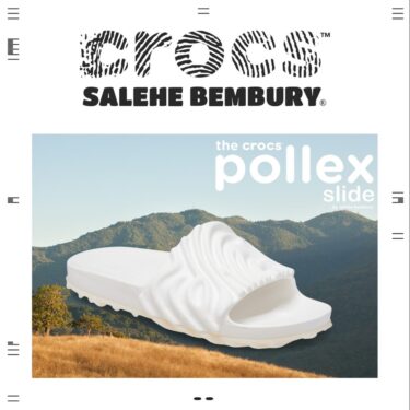 【2024年 5/24 発売】Salehe Bembury × Crocs Pollex Slide "Mayo-White" (サレヘ・ベンバリー クロックス)