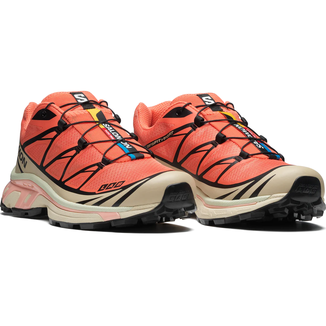 【2024年 5/25 発売】SALOMON XT-6 LIVING “CORAL/BLACK/CEMENT” (サロモン) [L47445000]