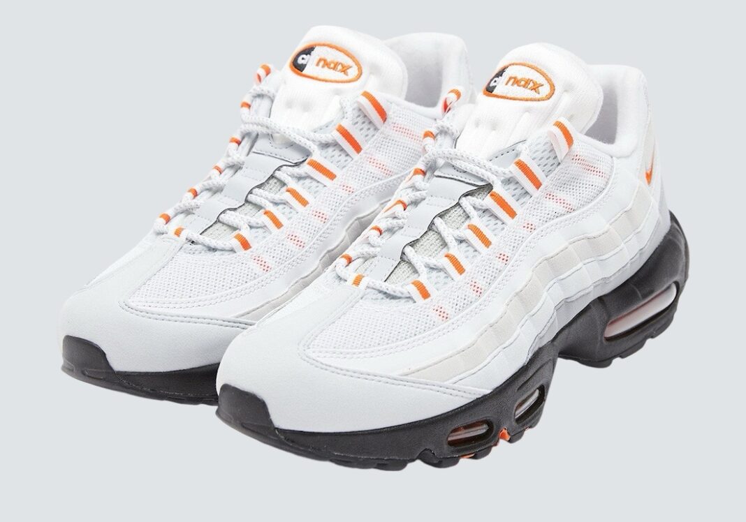 NIKE AIR MAX 95  ホワイトウルフグレー　26.5cm履き口に毛玉が多少ついています