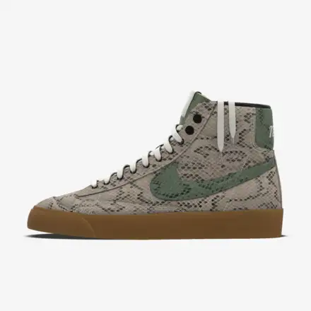 【NIKE BY YOU】パイソンパターンが選択可能！ナイキ ブレーザー ミッド 77 (NIKE BLAZER MID 77) [FV9522-900]