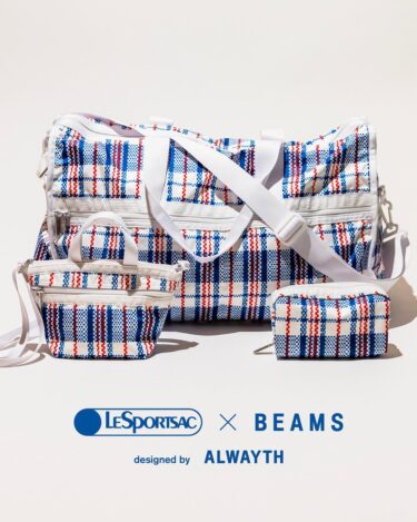 LeSportsac × BEAMS designed by ALWAYTH コラボが2024年 5/31 発売 (レスポートサック ビームス オルウェイズ)