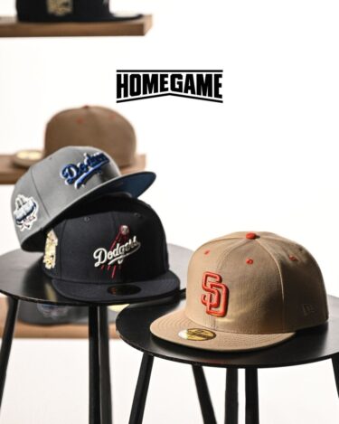 【抽選販売】HOMEGAME CUSTOM NEW ERA “CHILL OUT PACK” (ホームゲーム カスタム ニューエラ)