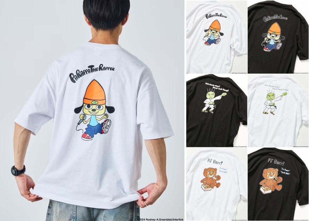 パラッパラッパー × フリークスストア コラボTEEが発売 (PARAPPA THE RAPPER FREAK'S STORE)