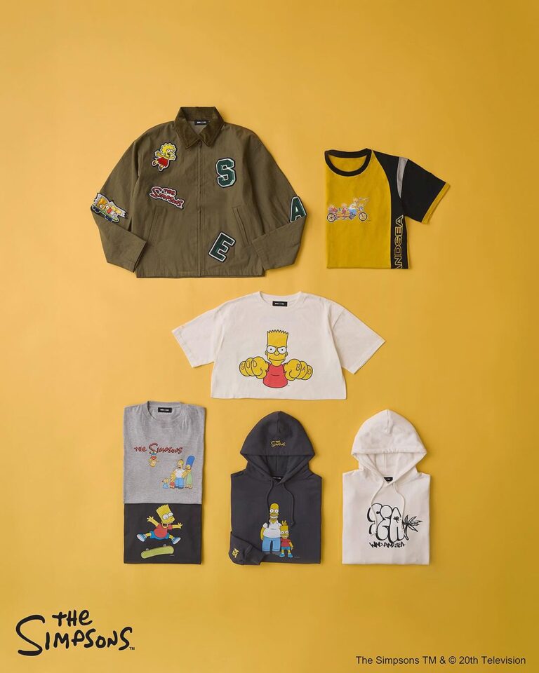 2024年 5/12 発売】The Simpsons × WIND AND SEA